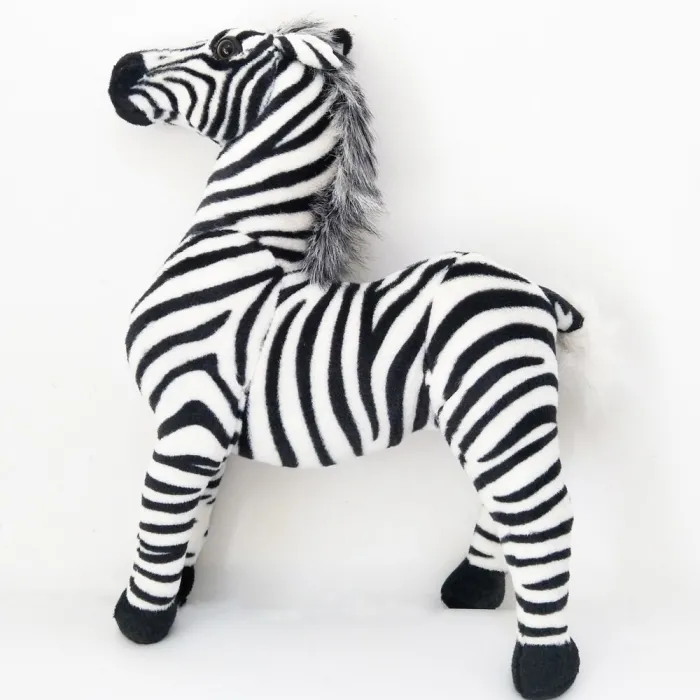 Realistyczna zebra - pluszowa zabawkaZabawki Pluszowe