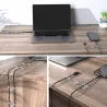 Plastic cable organizer - clip - hook - with adhesive - 10 piecesAdhesives & Tapes