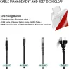 Plastic cable organizer - clip - hook - with adhesive - 10 piecesAdhesives & Tapes