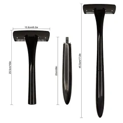 Barberkniv - langt skaft - med blader