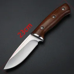 Taktisk / jaktkniv - treskaft