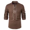 CamisetasCamisa de algodón de manga larga - con cuello alto