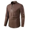 CamisetasCamisa de algodón de manga larga - con cuello alto