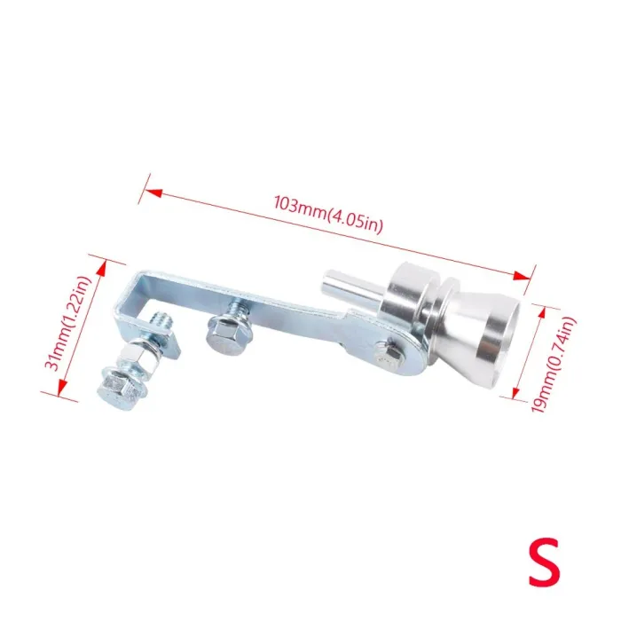 Son turbo universel pour voiture/moto - sifflet turbo pour tuyau d'échappement
