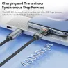 CablesCable USB C a tipo C - carga rápida - transmisión de datos - con pantalla LCD - 60W / 100W