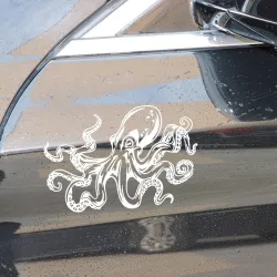 Autosticker - octopuspatroonStickers