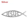 Jezus / vissymbool - autostickerStickers