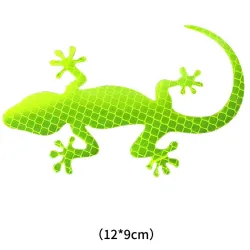 Reflektierender Autoaufkleber - Geckomuster - 2 Stück