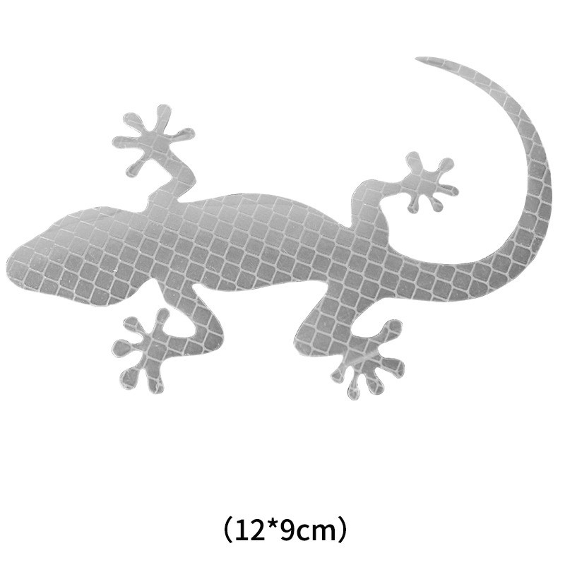 Reflective car sticker - gecko pattern - 2 piecesStickers