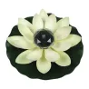 Solarbetriebene Blume – Lotusform – LED – Brunnen/Teich schwimmende Dekoration