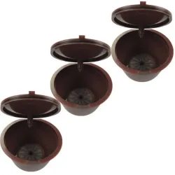 Filtros de caféCápsulas de café recargables/reutilizables - para Dolce Gusto - 3 piezas
