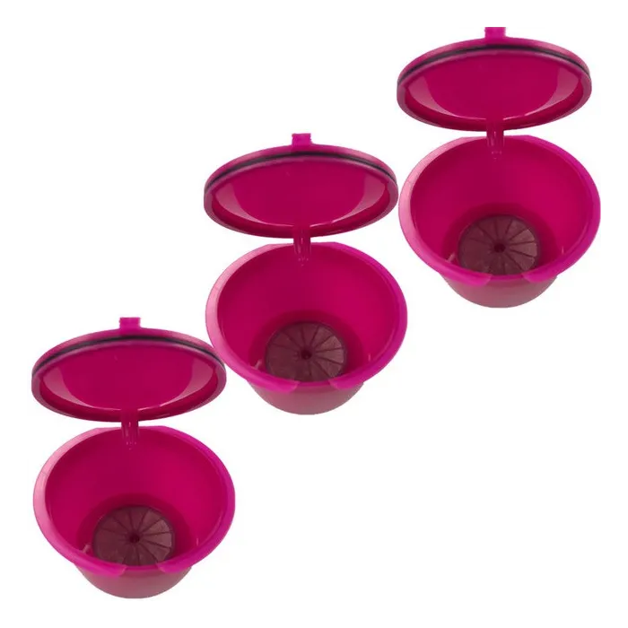 Nachfüllbare / wiederverwendbare Kaffeekapseln - für Dolce Gusto - 3 Stück