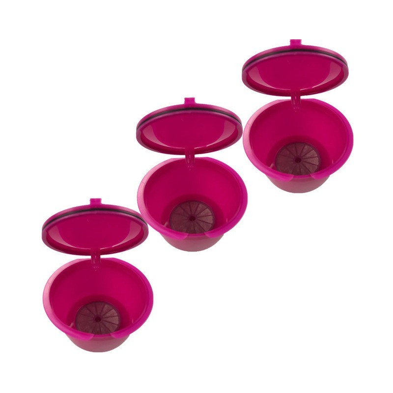 Refillable / reusable coffee capsules - for Dolce Gusto - 3 piecesCoffee filters