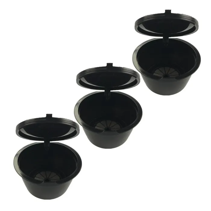 Gjenfyllbare / gjenbrukbare kaffekapsler - for Dolce Gusto - 3 stk