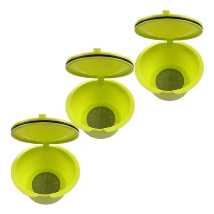 Refillable / reusable coffee capsules - for Dolce Gusto - 3 piecesCoffee filters