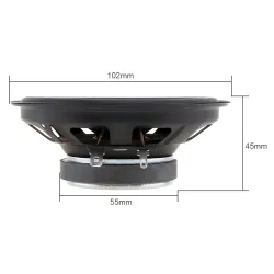 Hifi car coaxial speaker - 2-way - 4 Inch - 60W - 2 piecesSpeakers