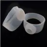 Magnetisk silikon tåring - slanking / massasje - 2 stk