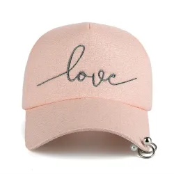 Baseball snapback cap - kærlighedsbogstaver