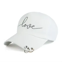 Baseball snapback cap - kjærlighetsbokstaver