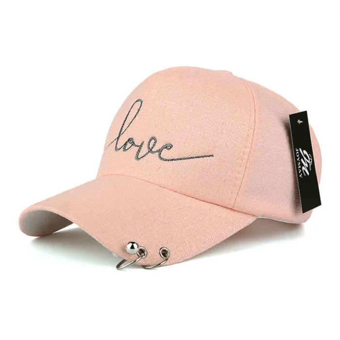 Baseball snapback cap - kærlighedsbogstaver
