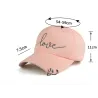 Baseball snapback cap - kærlighedsbogstaver