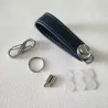 EDC lommenøgleorganisator - lædertaske - nøglering