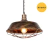 Vintage Deckenlampe - mit Metallschirm - 110 - 220 V - E27