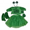 Liten grønn frosk - kostyme til jenter / gutter - sett