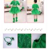 Mała zielona żabka - kostium dla dziewczynki / chłopca - kompletKostiumy