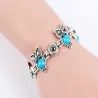 Set di gioielli vintage con gufi - orecchini/collana/bracciale