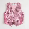 Drenge skinnende pailletvest