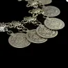 Moedas antigas vintage - tornozeleira