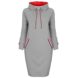 VestidosVestido elegante hasta la rodilla - con cuello alto