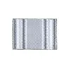 Tapis de sol doux à rayures - antidérapant