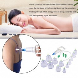 Vacuum cups - anti-cellulite massager - cupping therapy - Chinese medicine - 12 piecesMassage