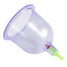 Vakuumkoppar - anticellulitmassager - koppningsterapi - Kinesisk medicin - 12 stycken