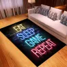 Tapis de sol décoratif - moquette - symboles console de jeux