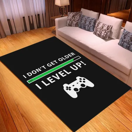 Tapis de sol décoratif - moquette - symboles console de jeux