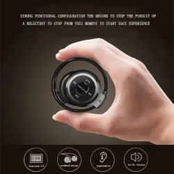 Écouteurs Bluetooth sans fil - casque avec microphone