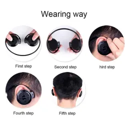 Écouteurs Bluetooth sans fil - casque avec microphone