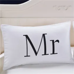 Fundas de cojinesMr & Mrs - funda de cojín - 2 piezas