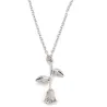 Elegant necklace with rose pendantNecklaces