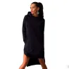 Damesjurk met capuchon - lange truiHoodies & Truien