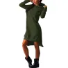 Hoodies & JerséisVestido con capucha para mujer - jersey largo