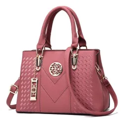 Bolsa de ombro elegante em couro - bolsa