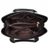 Elegant axelväska i skinn - handväska