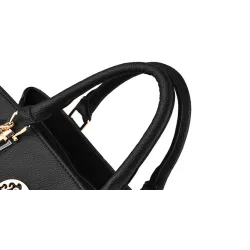 Bolsa de ombro elegante em couro - bolsa