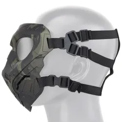 Lurker taktisk mesh maske - camouflage / airsoft / paintball
