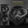 Lurker taktisk mesh maske - camouflage / airsoft / paintball
