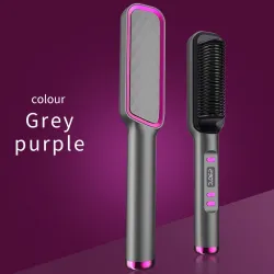Multifunktionell plattång - papiljotter - elektrisk borste